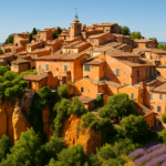 découvrez roussillon, le plus beau village de france, perché au cœur du vaucluse. connu pour ses magnifiques carrières d'ocre, ce village pittoresque vous invite à explorer ses paysages colorés et son riche patrimoine. une escapade inoubliable entre histoire et nature vous attend!