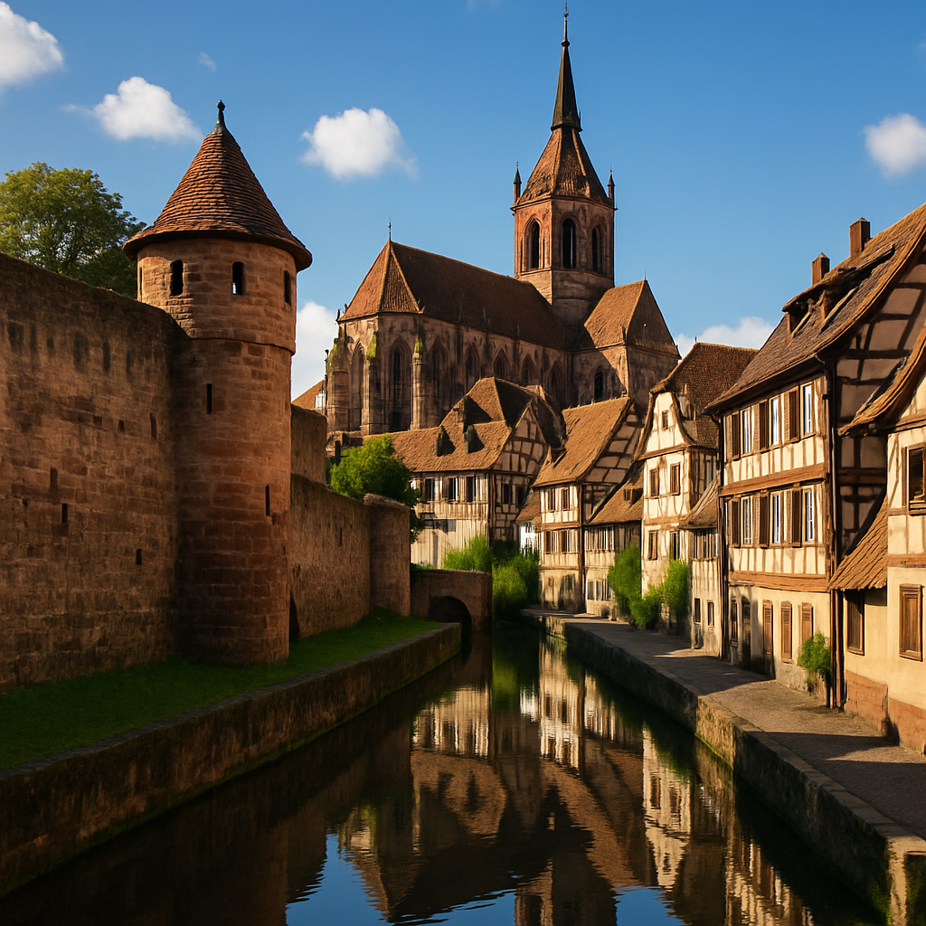 découvrez hunspach, le plus beau village de france en alsace, connu pour ses charmantes maisons à colombages et ses couleurs éclatantes. plongez dans l'atmosphère paisible et pittoresque de ce village authentique, véritable trésor de la culture alsacienne.