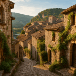 découvrez balazuc, l'un des plus beaux villages de france, perché sur les falaises ardéchoises. ses ruelles taillées dans le roc vous émerveilleront par leur charme authentique et leur beauté naturelle. explorez ce trésor caché de l'ardèche où chaque coin de rue raconte une histoire.