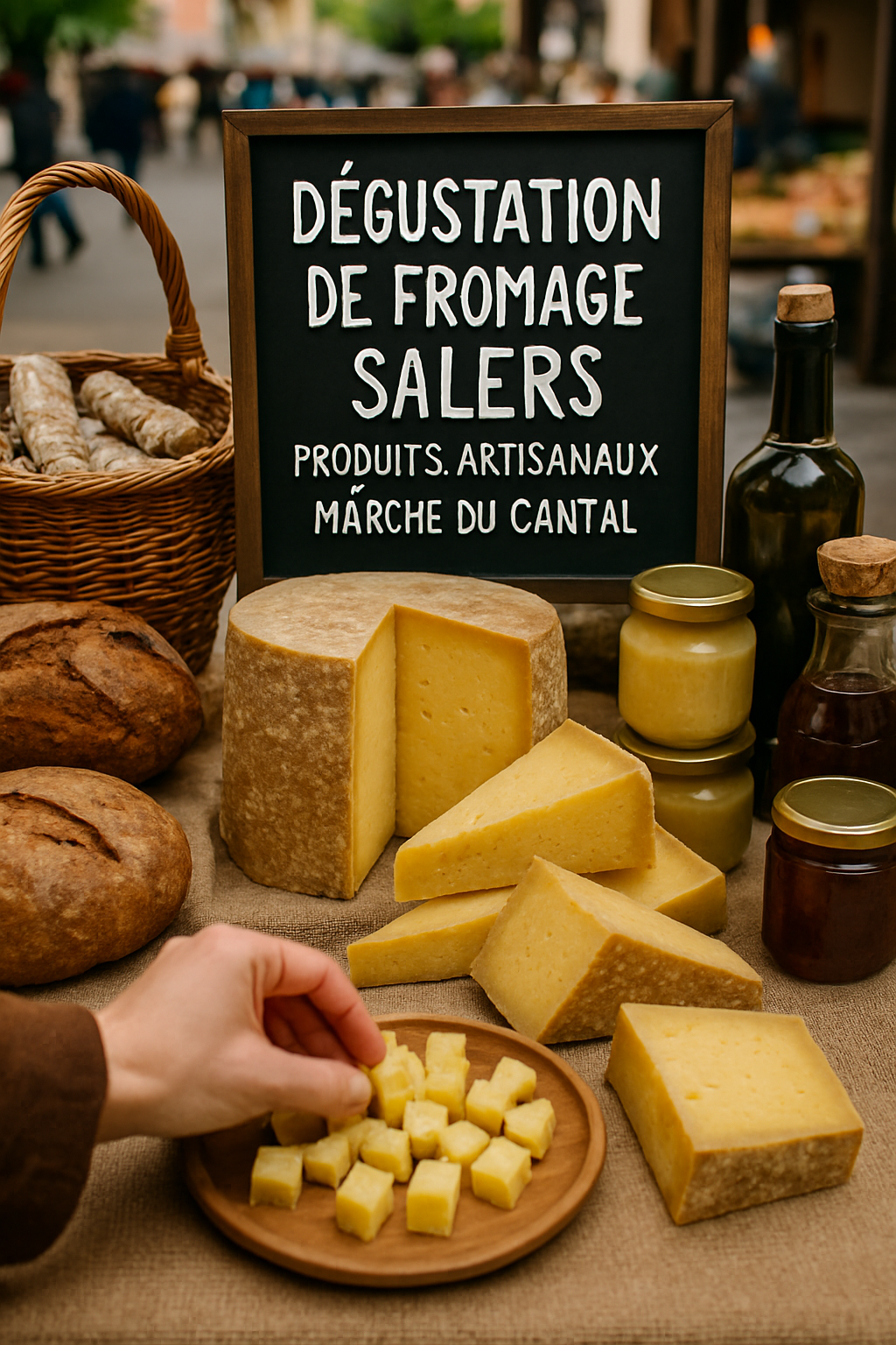 découvrez salers, un joyau du cantal et élu plus beau village de france, perché au sommet d'un volcan éteint. plongez dans son charme médiéval et ses paysages à couper le souffle.