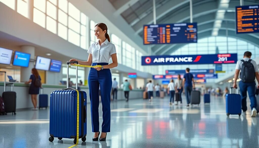 Découvrez les astuces essentielles pour vérifier si votre valise cabine respecte les normes d'Air France en 2025. Informez-vous sur les dimensions, le poids et les équipements autorisés pour voyager sereinement.