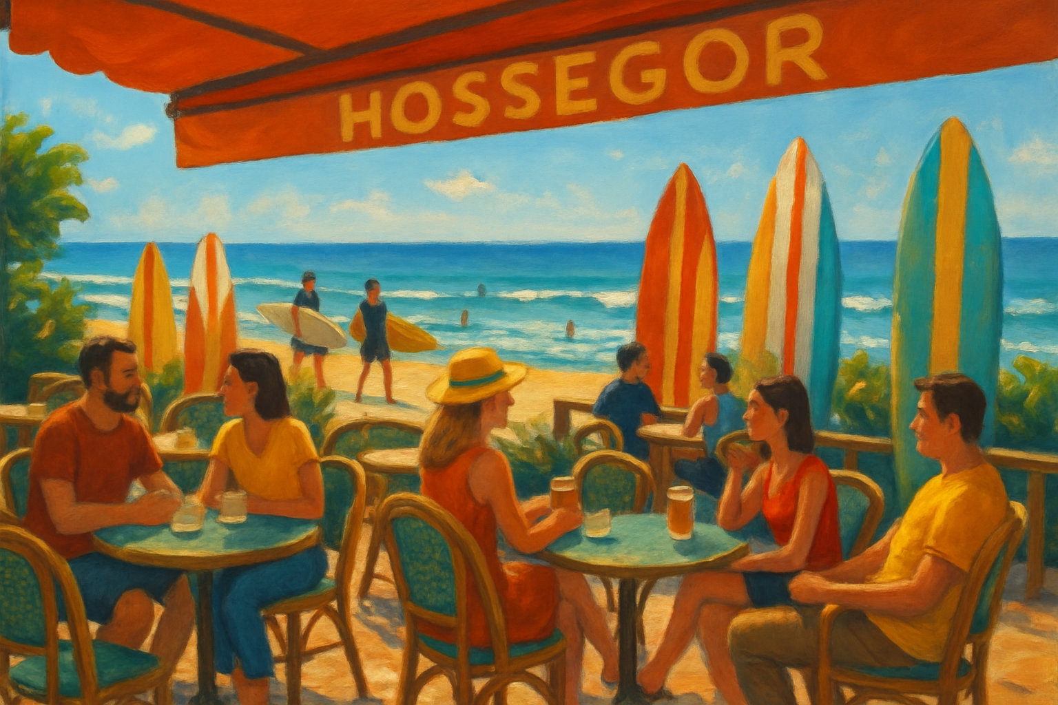 découvrez la plage d'hossegor, un véritable paradis pour les amateurs de surf et de détente. profitez des vagues de la côte landaise, détendez-vous sur le sable fin et explorez les activités nautiques et les charmants environs. réveillez vos sens sur cette destination incontournable du sud-ouest de la france.