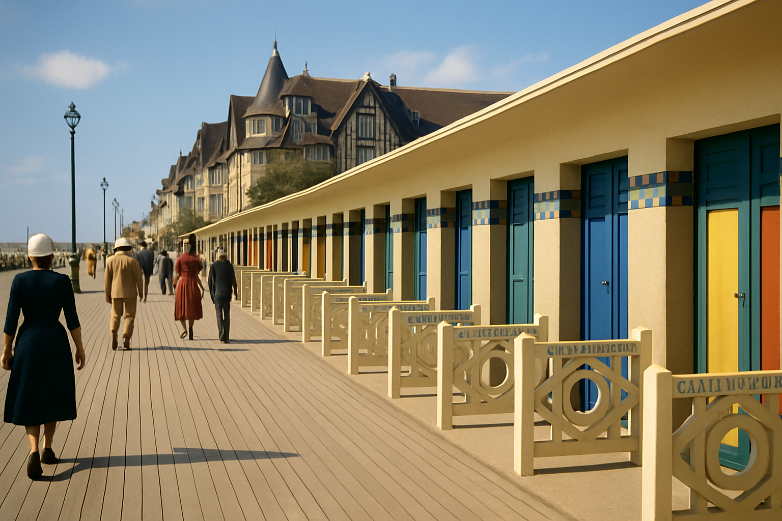 découvrez les plages de deauville, où élégance et ambiance chic se rencontrent sur la côte normande. profitez d'un cadre raffiné, de cabines colorées et d'activités balnéaires dans cette station balnéaire prisée, symbole du luxe et du style à la française.