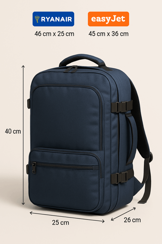 2 Bagages Cabine Au Prix De 1 Low Cost 40x30x20 . Sans Supplément En