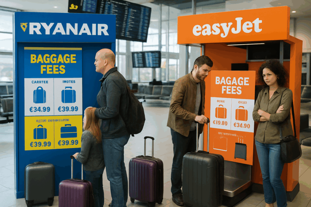 découvrez notre comparaison détaillée des frais de bagages supplémentaires entre ryanair et easyjet. informez-vous sur les politiques des compagnies aériennes pour voyager en toute sérénité sans surprises à l'aéroport.