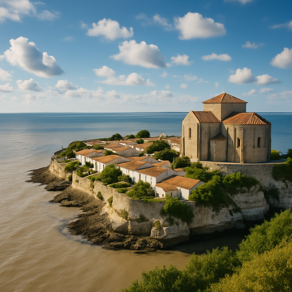 découvrez talmont-sur-gironde, élu l'un des plus beaux villages de france, situé sur l'estuaire de la gironde. profitez d'un panorama océanique à couper le souffle et laissez-vous charmer par son riche patrimoine et ses paysages idylliques. une destination incontournable pour les amoureux de la nature et de l'histoire.