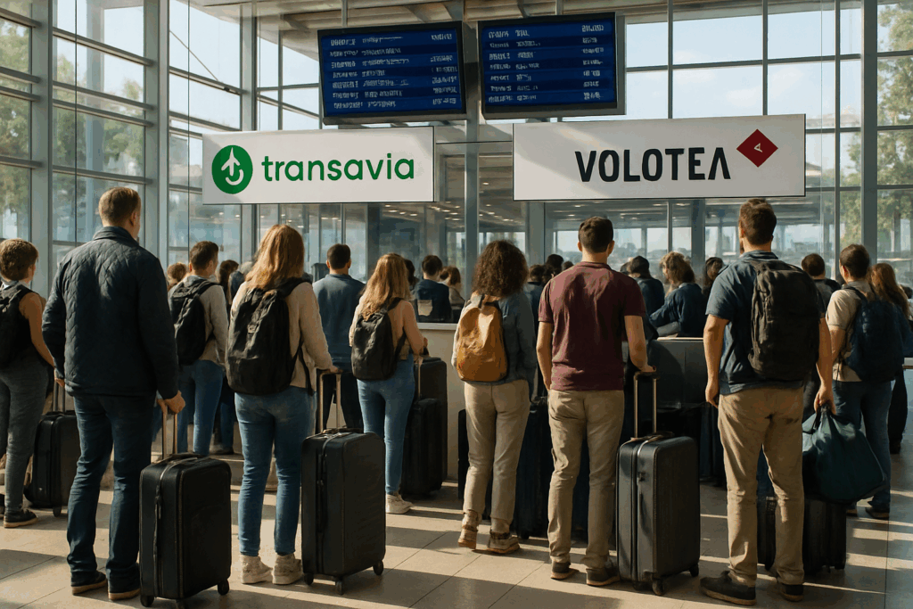 découvrez notre comparaison approfondie entre transavia et volotea, deux compagnies aériennes réputées, pour déterminer laquelle offre la meilleure flexibilité concernant les bagages en soute. informez-vous sur les politiques de bagages, les tarifs et les conditions pour choisir la compagnie qui répondra le mieux à vos besoins de voyage.