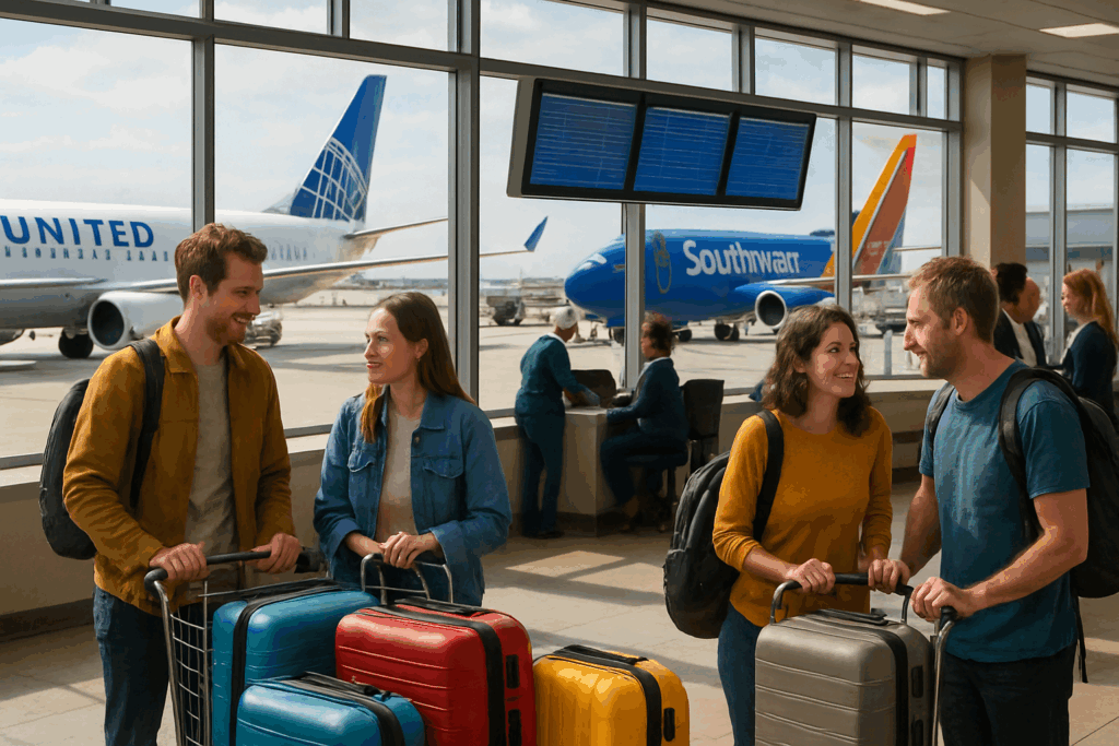 découvrez dans notre comparatif détaillé entre united airlines et southwest airlines, qui offre les meilleures conditions de bagages. analysez les politiques de bagages de chaque compagnie, les frais éventuels et les limites pour choisir celle qui répondra le mieux à vos besoins de voyage.
