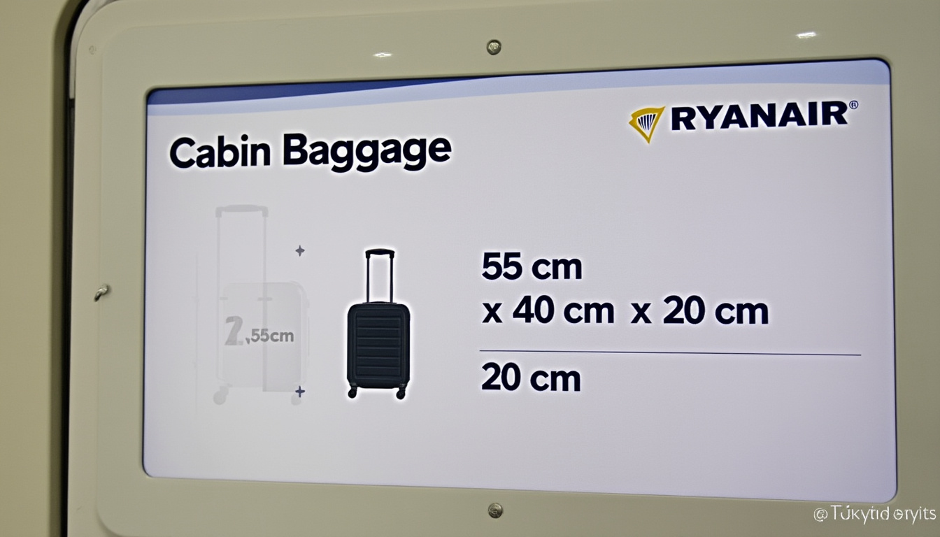 découvrez les dimensions officielles autorisées pour une valise cabine avec ryanair en 2025. préparez votre voyage sans surprise grâce aux informations à jour sur les bagages en cabine.