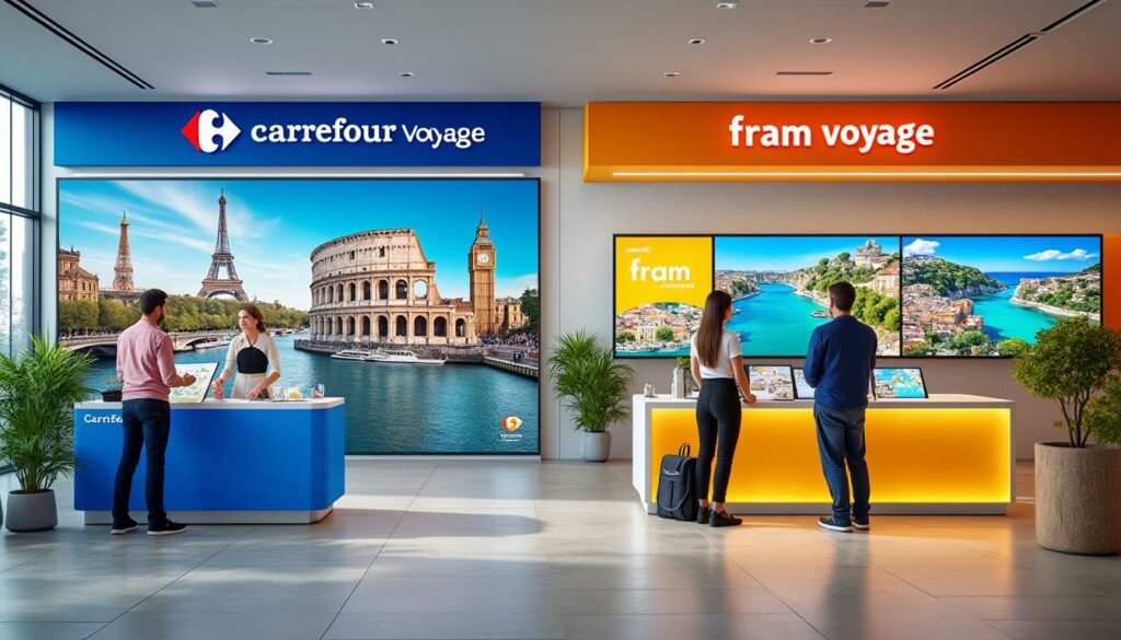 découvrez les différences entre carrefour voyage et fram voyage pour choisir l'agence idéale pour votre séjour en europe. analyse des offres, services et tarifs pour un voyage réussi.